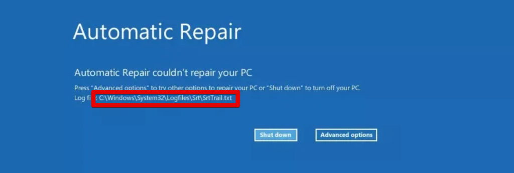 Восстановление txt. Файл журнала c Windows/system32/logfiles/srt/SRTTRAIL.txt. Не удалось восстановление SRTTRAIL. Ошибка SRTTRAIL.txt при загрузке Windows. SRTTRAIL.txt ошибка при загрузке Windows 10.