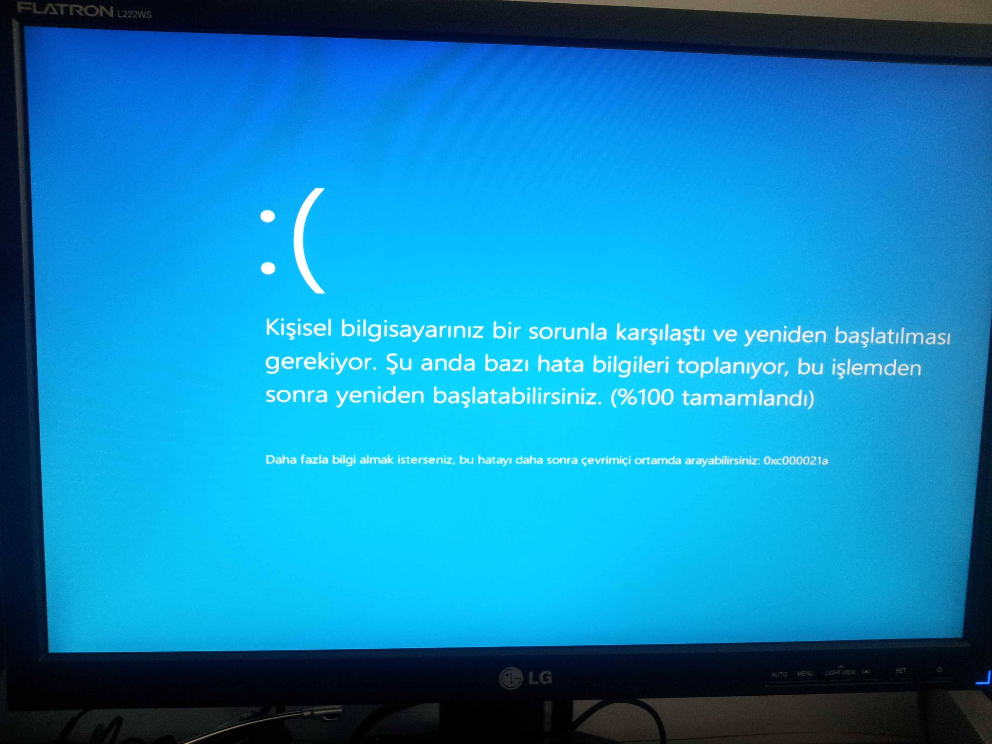 Вызвано исключение по адресу 0xc0000005. 0xc000021a. Ошибка на компьютере. Экран смерти Windows 10 0xc000021a. 0xc0000021a синий экран.