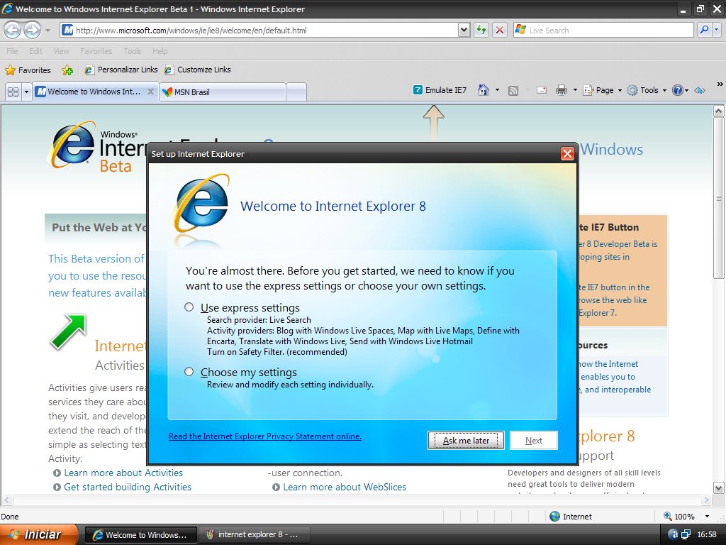 Запуск internet explorer. Internet Explorer 10 Windows Vista. Интернет эксплорер 8. Интернет эксплорер Windows Vista. Последняя версия Windows Internet Explorer.