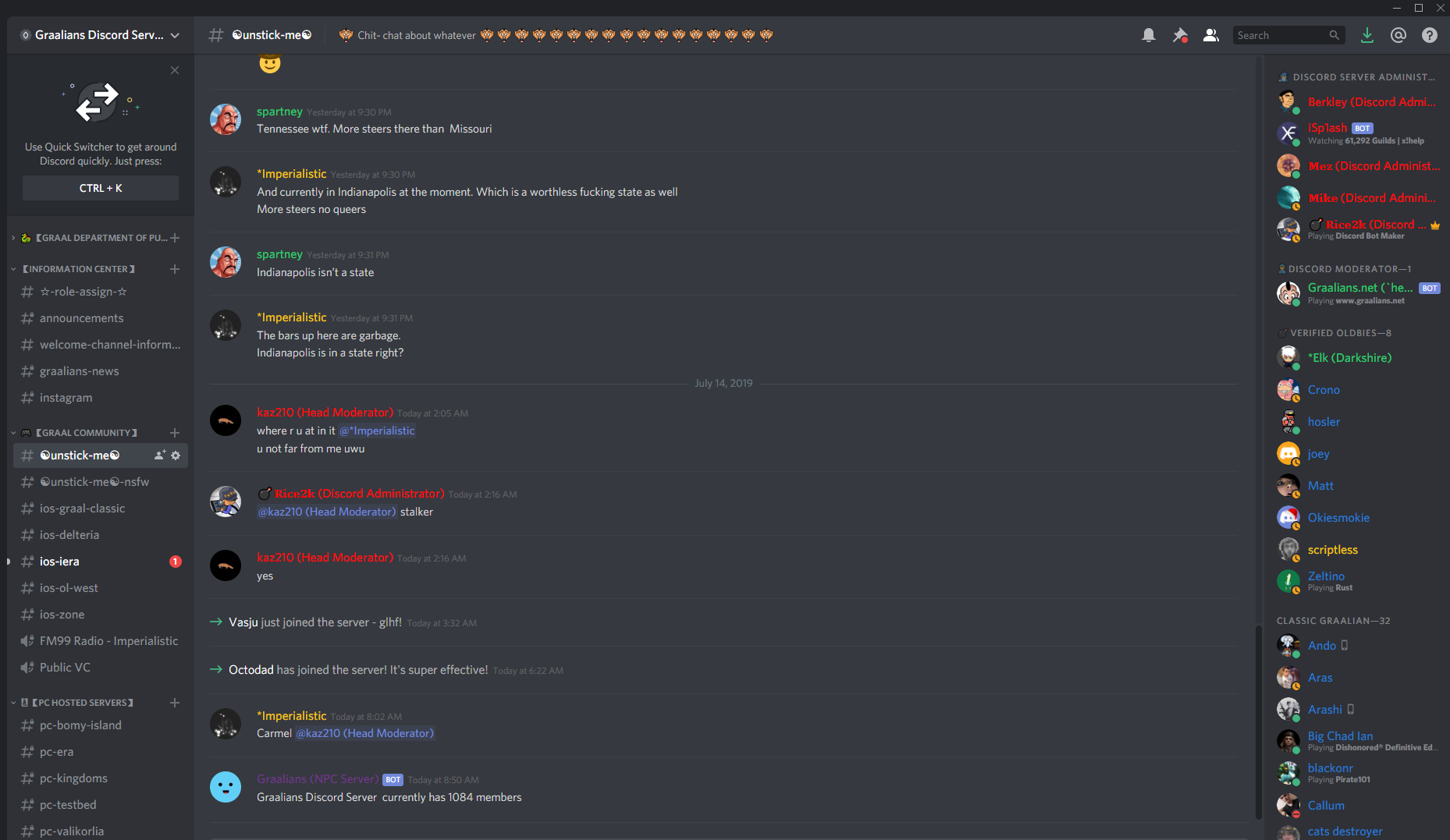 Gooned discord