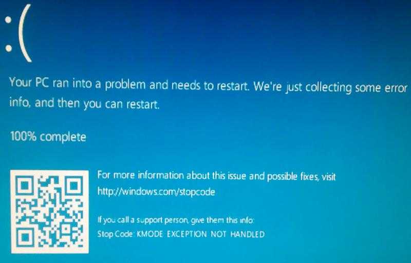 Fix the kmode exception not handled error on windows 10 & 11